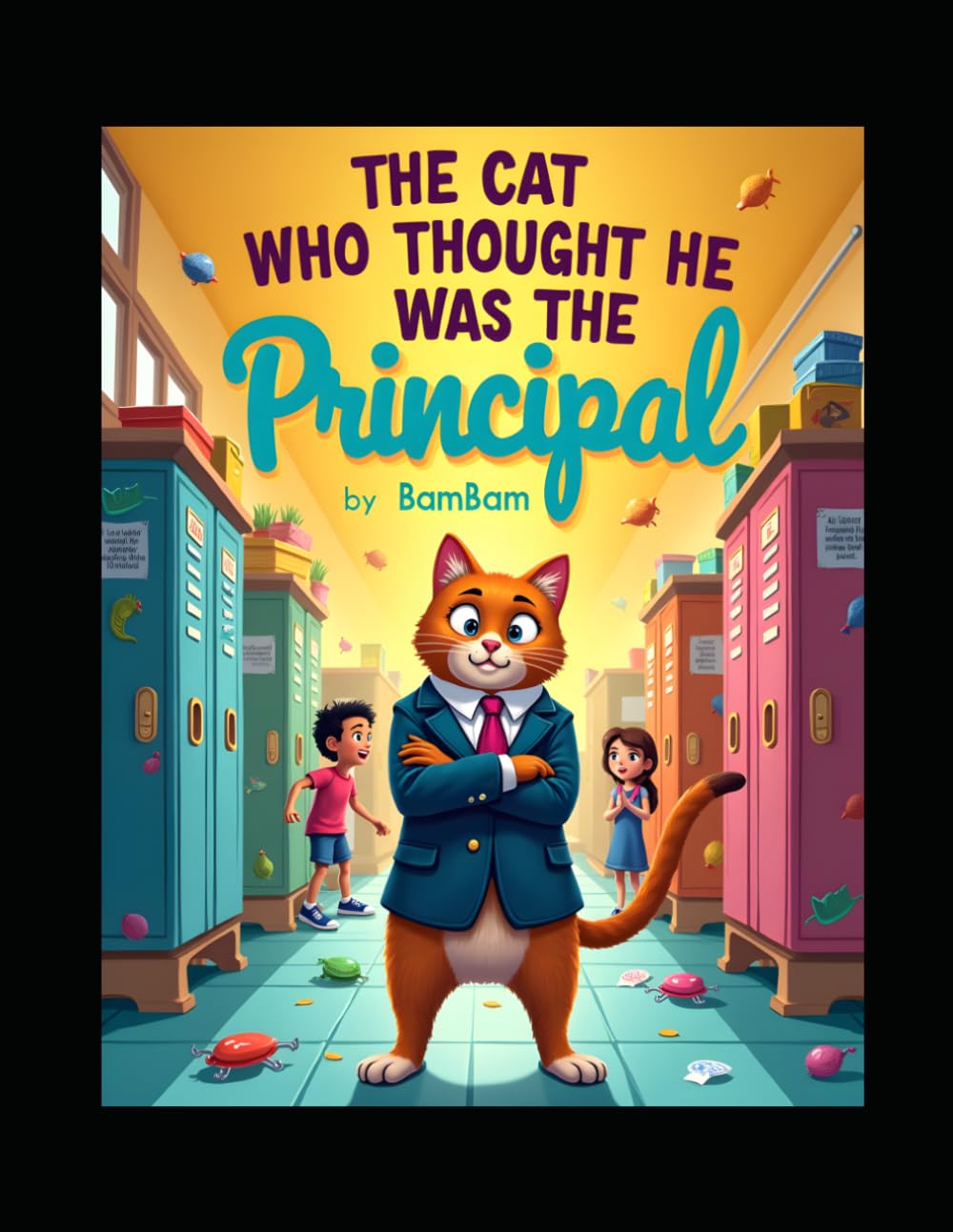 The Cat Who Thought He Was the Principal: A Hilarious School Adventure About a Bossy Cat, Crazy Classroom Rules, and Laugh-Out-Loud Fun for Kids Ages 4–8