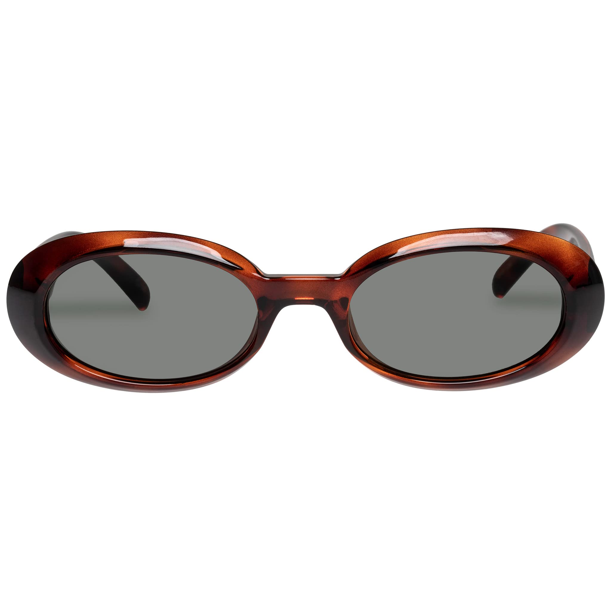 Le Specs Work It! - Gafas de sol para mujer, estilo retro de los años 90, forma ovalada