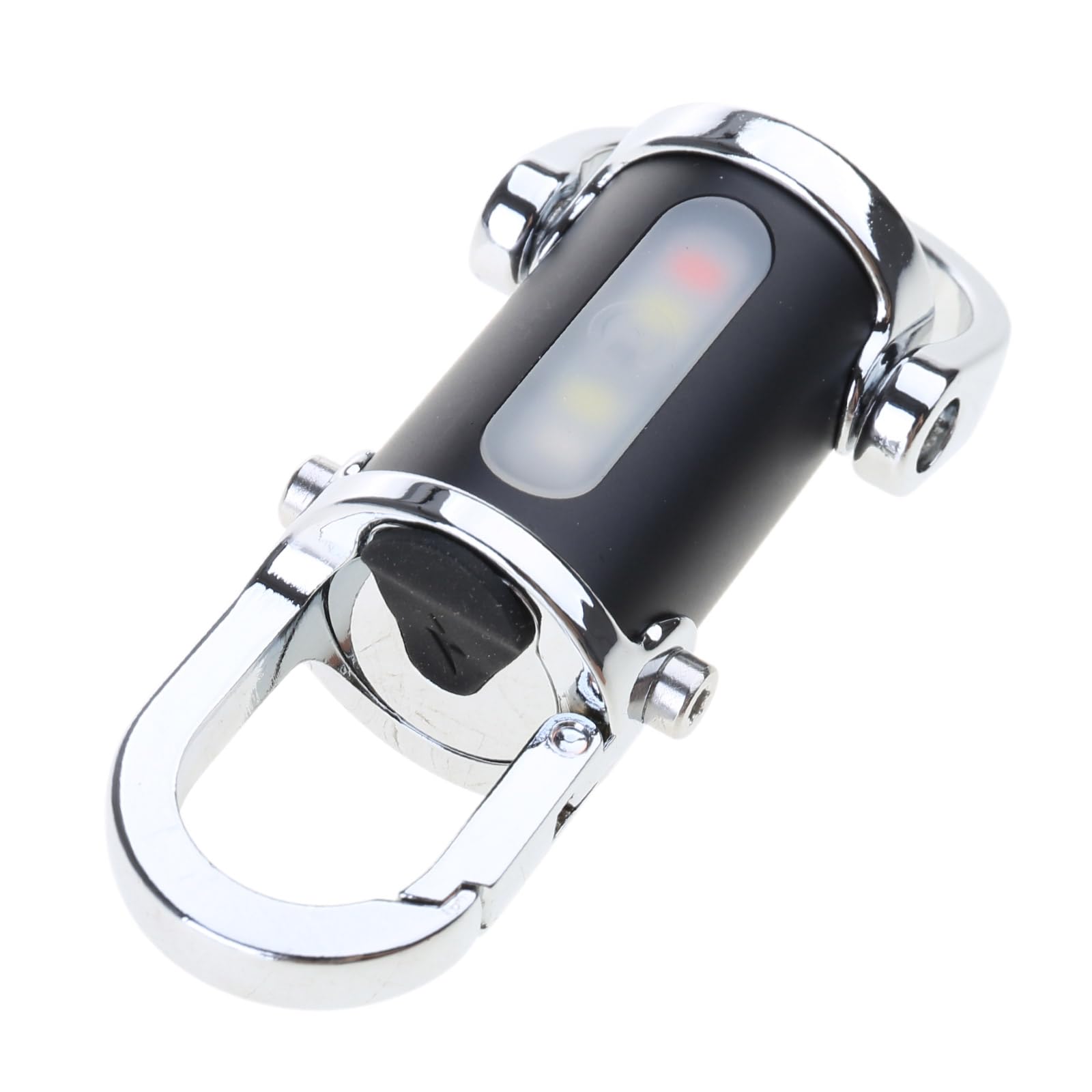 NEWFT Rechargeable LED Keychain Multifunctional Work Light Keyring Practical Inspection Light Pendant for Outdoor Activities