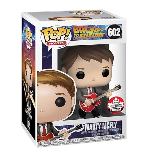 Funko Pop! Marty Mcfly With Guitar Exclsuive