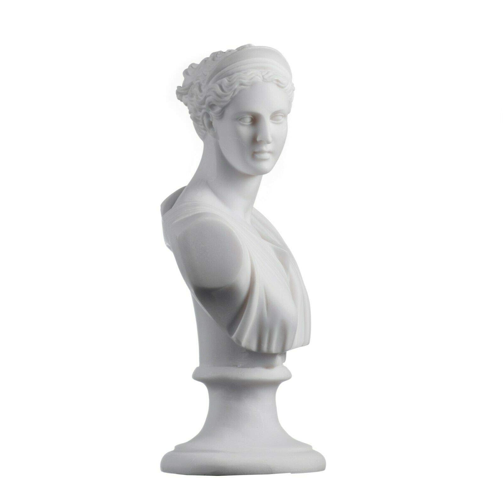 BeautifulGreekStatues Artemis Diana - Estatua griega de la naturaleza de la luna y la diosa de 8.66 pulgadas