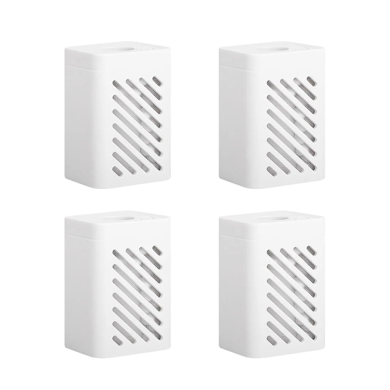 COHJWRDDG Compatible For Dreame，Robot Vacuum Cleaner Parts Sewage Tank Deodorization Particles Silver Module(4pcs white)