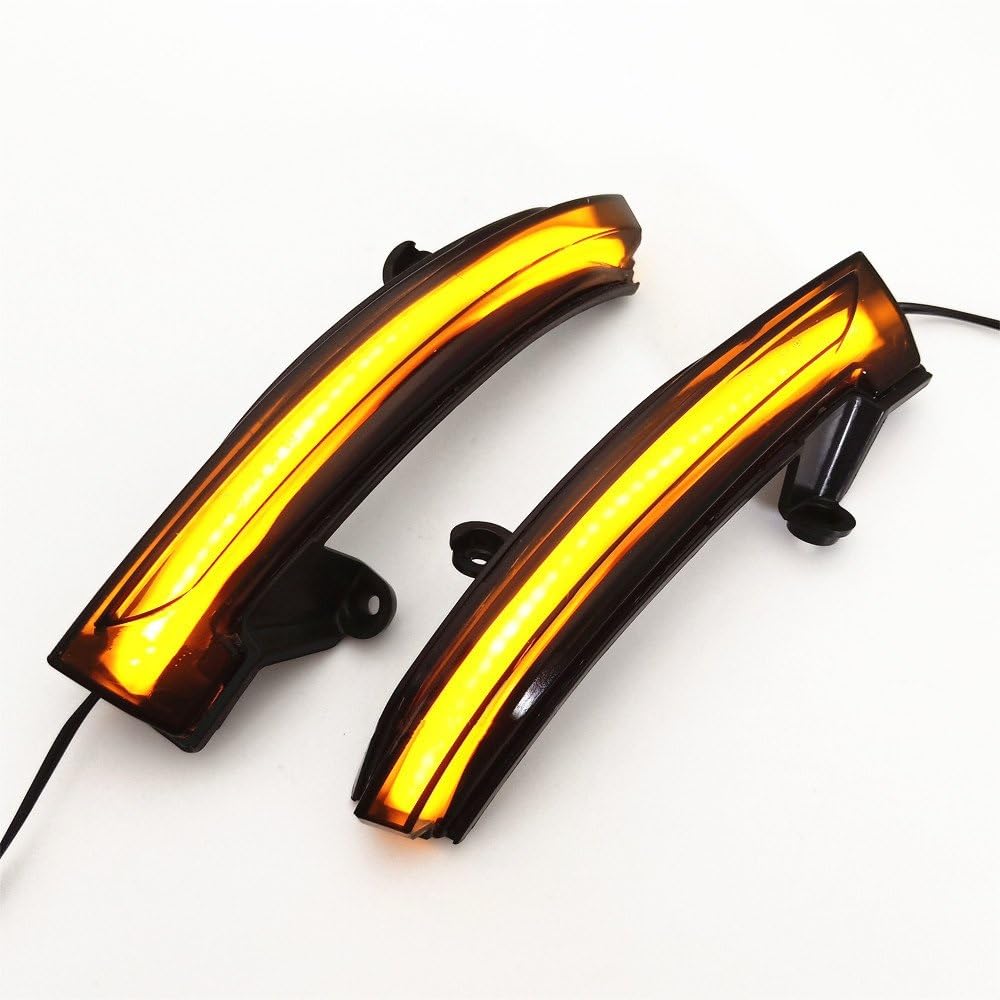 SYLTER Intermitentes AutomóViles para Megane IV para MK4 para Talisman 2016-2021 Luz LED Intermitente Dinámica Espejo Lateral Coche Indicador Secuencial Intermitente Intermitente Espejo Lateral
