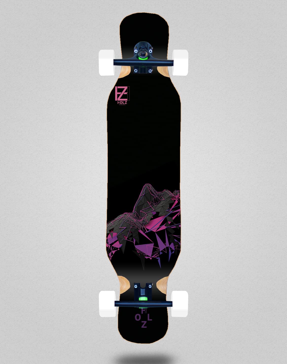 Holz Skate Skateboard Longboard Complete 46x10 Critical Fusion