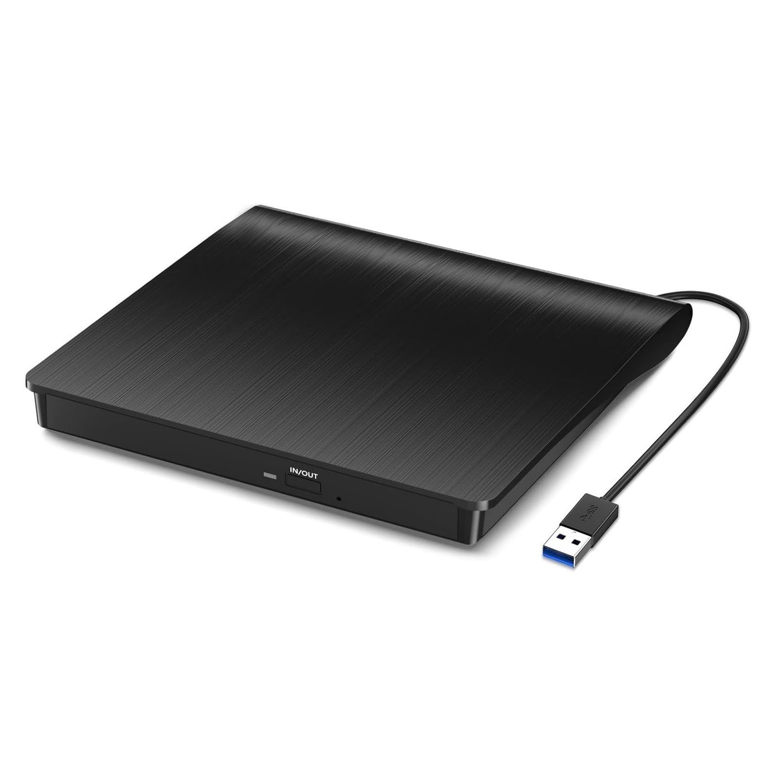 Zewnętrzny Napęd CD/DVD, USB 3.0, Przenośny Odtwarzacz +/-RW, Czytnik CD ROM, Nagrywarka, Duplikator Dysków Do Laptopa, Komputera Stacjonarnego Wyczyść Proces Odtwarzania