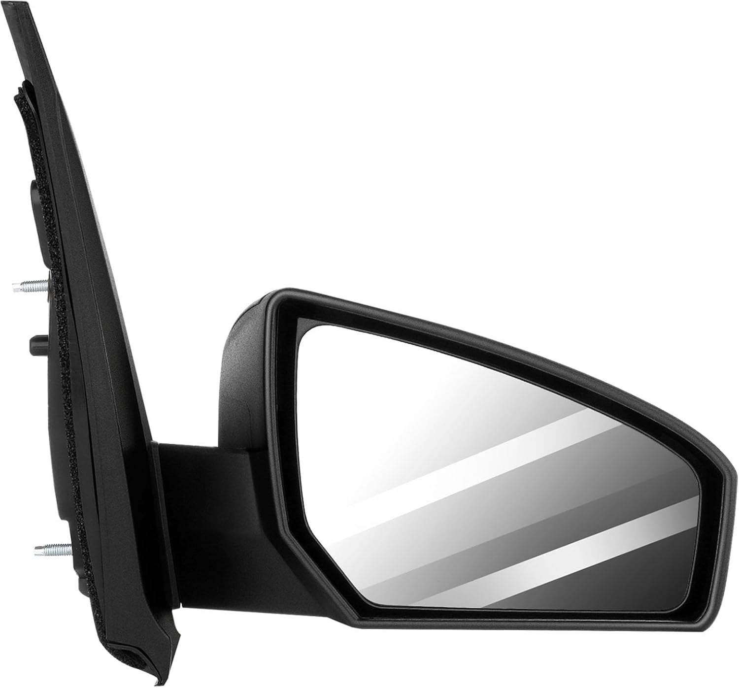 ECCPP Passenger Side Power Door Mirror for 2007-2012 Sentra Exterior Mirror Power Adjustment Non-Heated Non-Folding Black Textured Outside Rear View NI1321167