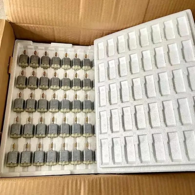 1PCS FC-280PD-16240 12V 7900RPM Worm Gear Shaft Mini 24mm Carbon Brush Motor Car Door Lock Actuator Rearview Mirror Repair