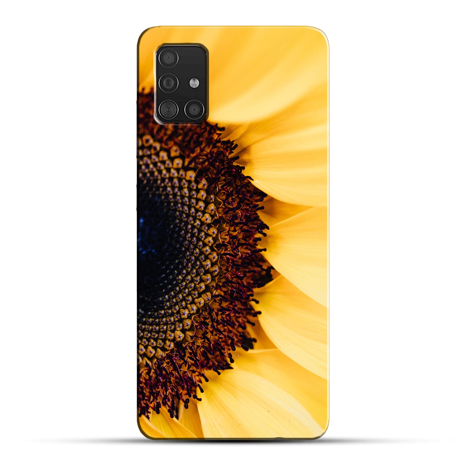 COLORflow Samsung A71 Back Cover Beautiful Sunflower Designer Printed Hard CASE Bumper Back