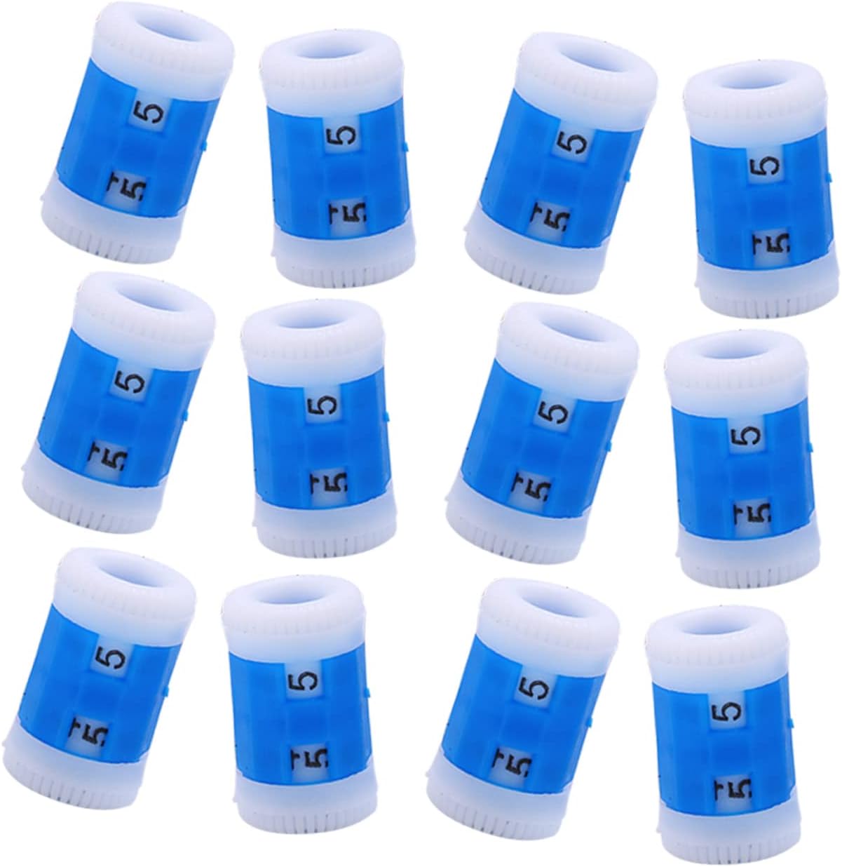 STOBOK 80pcs Simplify Counter for Beginners Crochet Accessory Knitting Row Counter for Craft Projects Keeps Track of Every and Row Precision