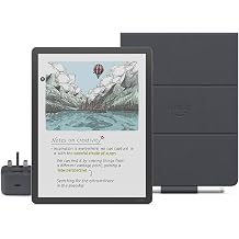 New Amazon Kindle Scribe Colorsoft 64 GB Graphite + Premium Pen + Premium Leather Cover Graphite + USB-C Charger