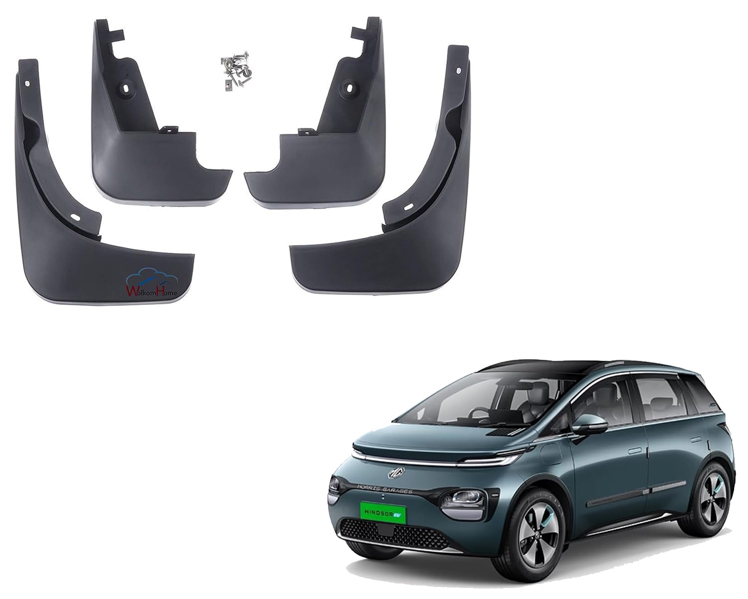 WolkomHome Car O.E Type Mud Flaps Mud Guard for Windsor
