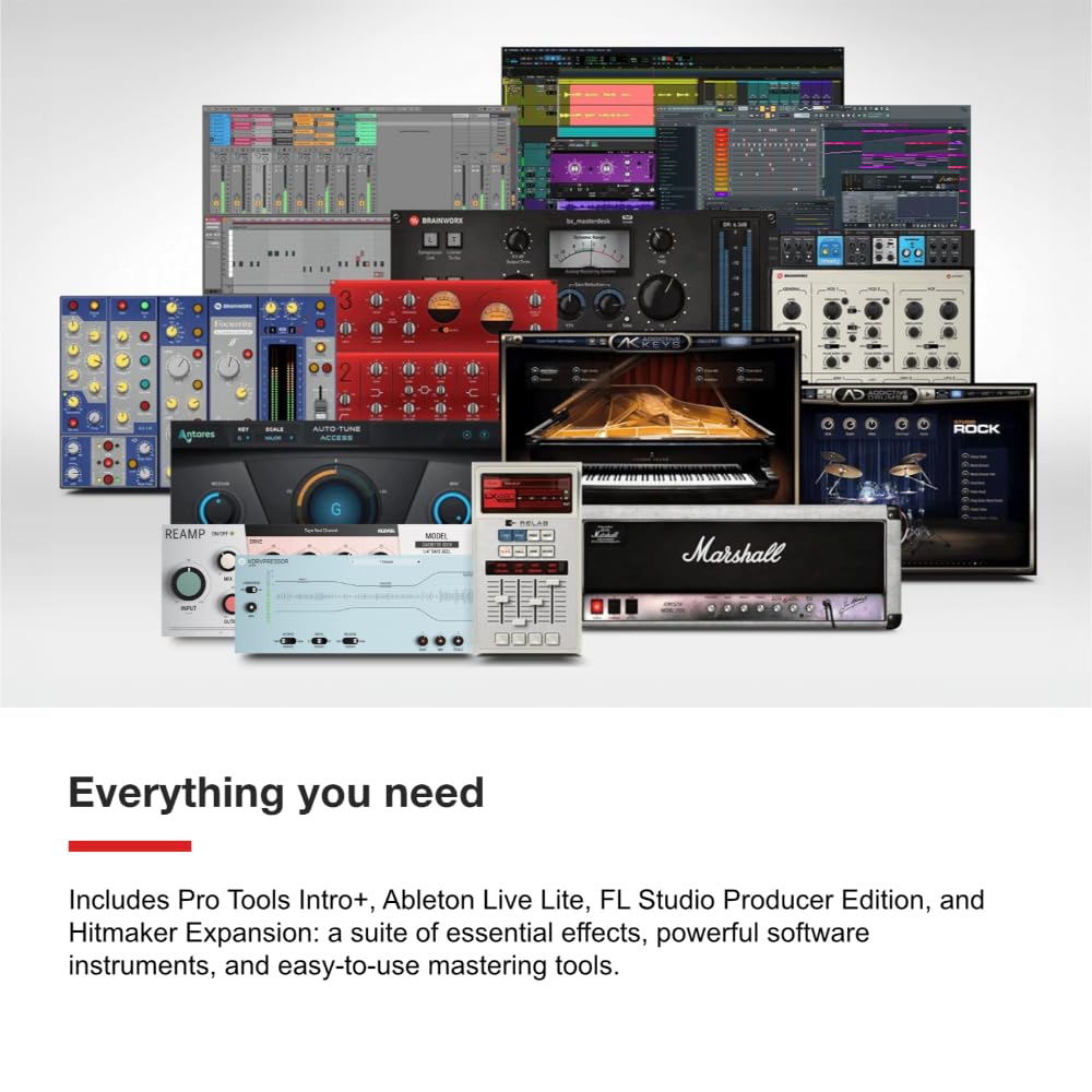 Amazon.co.jp: Focusrite Scarlett 2i2 Studio 第4世代 USB