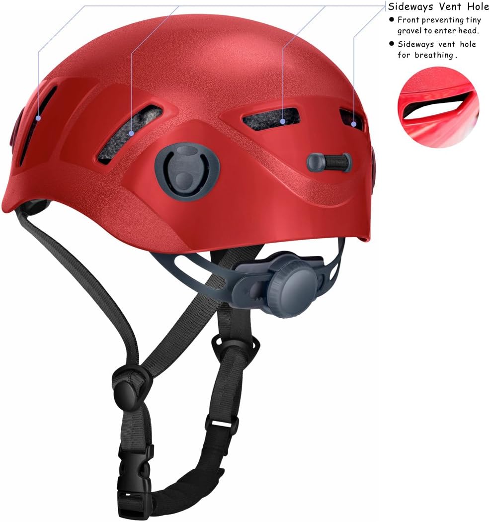 Tontron Adult Hiking Climbing Caving Work Helmet