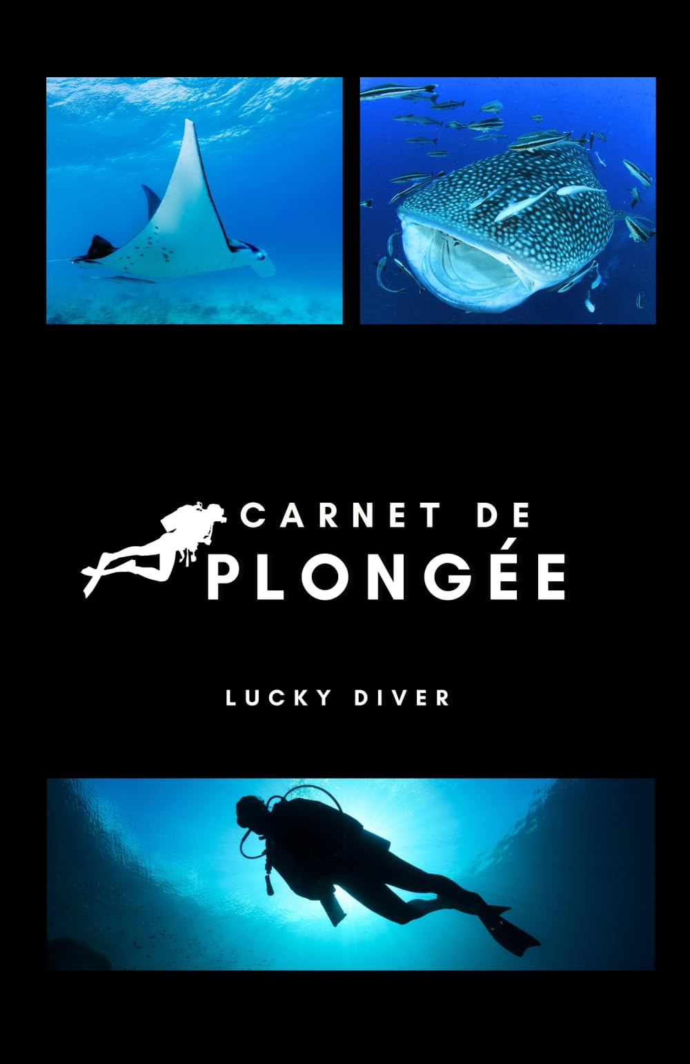 Carnet de Plongée Sous-Marine: 200 plongées | journal de plongée | certification PADI FFESSM CMAS | cadeau pour plongeur | Dive Log Book