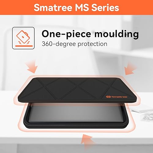 Miniatura 5 de Smatree MS35 Funda protectora dura EVA con soporte Compatible con HP Elite x360 830 de 13.3 pulgadas, para HP Envy X360 13, para EliteBook 830/835