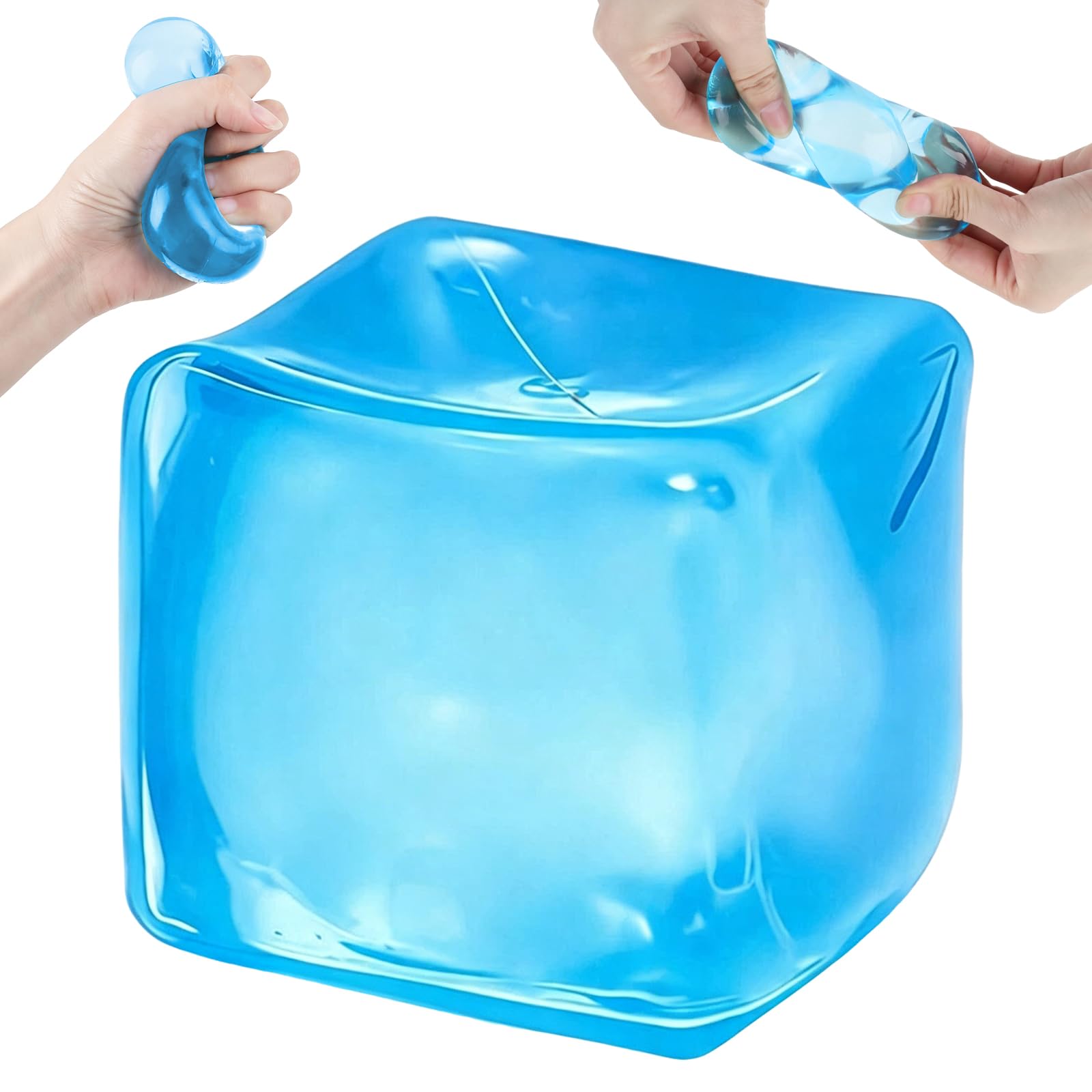 Cube Squishy Fidget Toys, zabawka ściskająca z wymiennymi twarzami psa, piłka antystresowa dla dorosłych i dzieci, redukuje stres i niepokój, zabawka antystresowa, prezent do biura