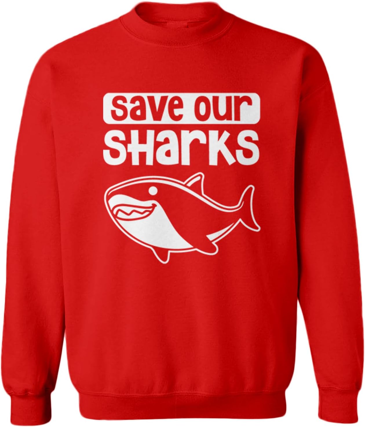 Save Our Sharks - Endangered Species Toddler Fleece Crewneck Sweater