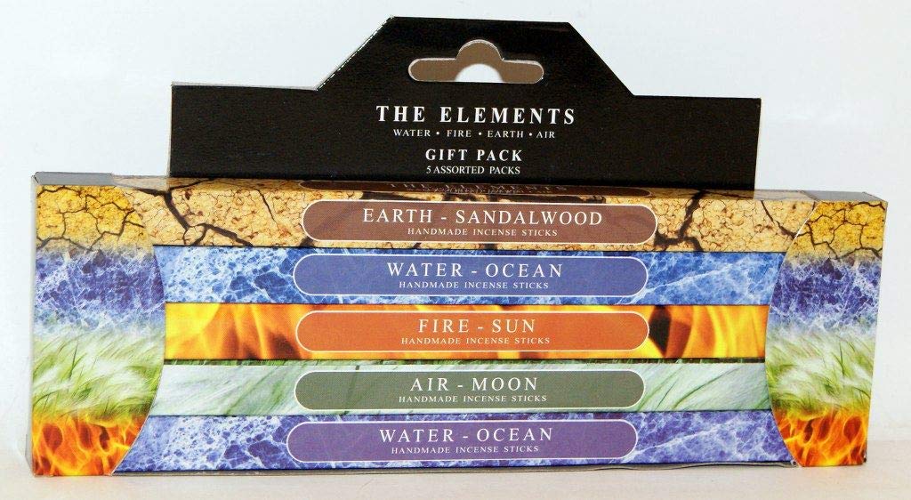 Oscar & Bromley The Elements Incense Sticks Gift Pack - Water, Fire, Earth & Air