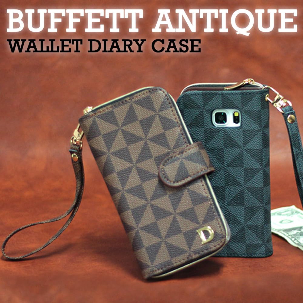 Amazon.co.jp: Buffett antique Galaxy A53 5G SC-53C SCG15 ケース