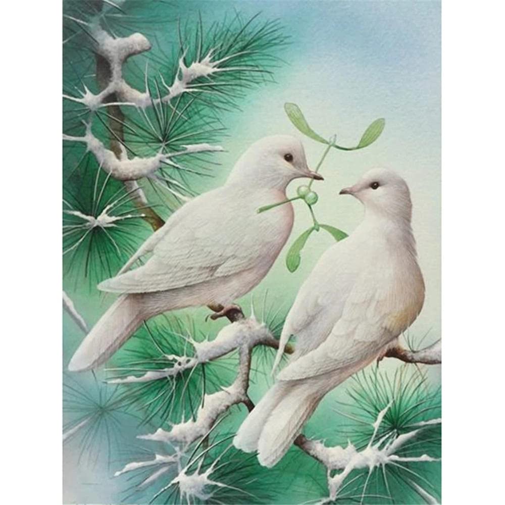 Diamond Painting YSCOLOR - Robin Dal Piumaggio Rosso: Relax E Creatività In Un Kit 30x40cm