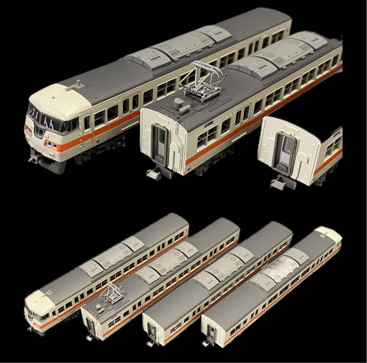 マイクロエース 117系 新JR東海色 基本4両+増結4両 計8両セットで マイクロエース 117系 JR東海色 基本4両セット、JR東海色増結4