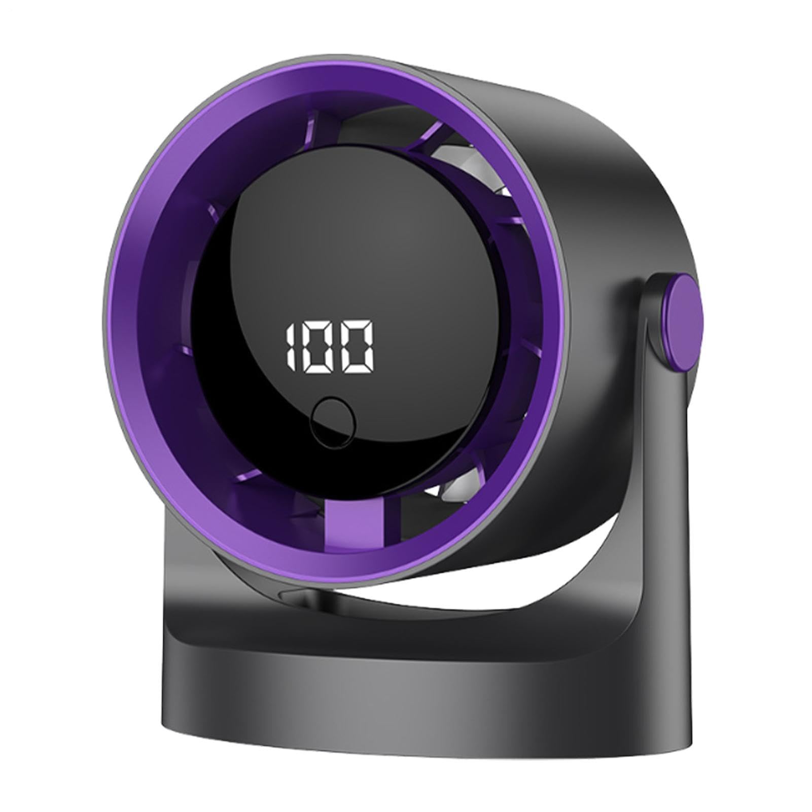 Petit ventilateur de table silencieux idéal pour le bureau et les nuits en chambre