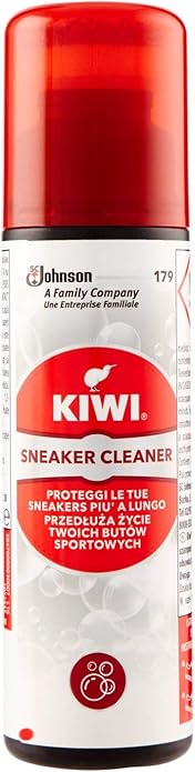 Kiwi - Espuma limpiadora para limpieza en seco de zapatillas deportivas, 75 ml