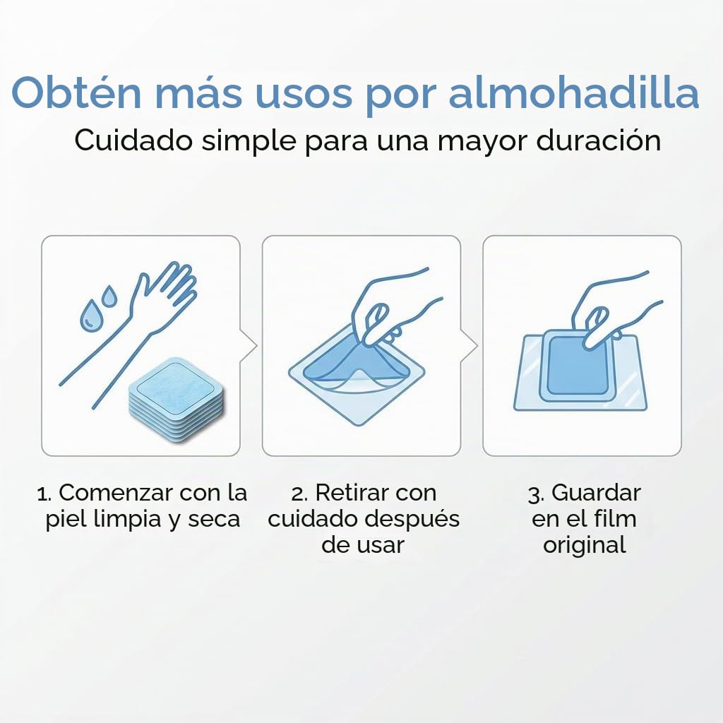 Beurer EM 59 Heat Gel-Pads, juego de recompra con 8 almohadillas de gel autoadhesivas para utilizar con el TENS/EMS digital EM 59 Heat, tamaño: 45x 45 mm