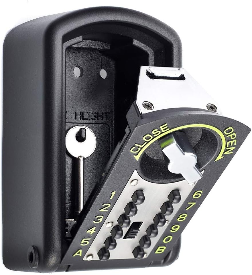Angled view of Burton Safes Keyguard XL combination panel