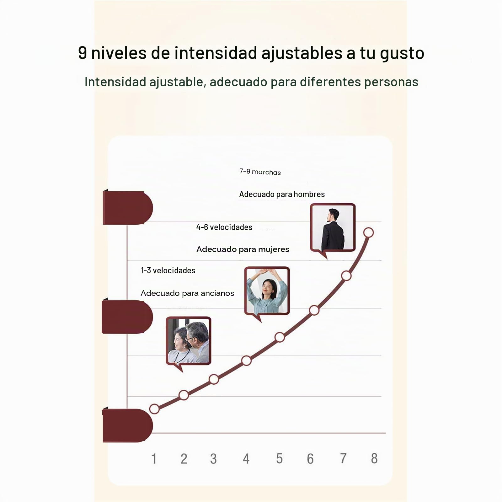 Colchón de Masaje Térmico con Vibración y Calor para Relajar Dolores Musculares y Dormirse,Leather