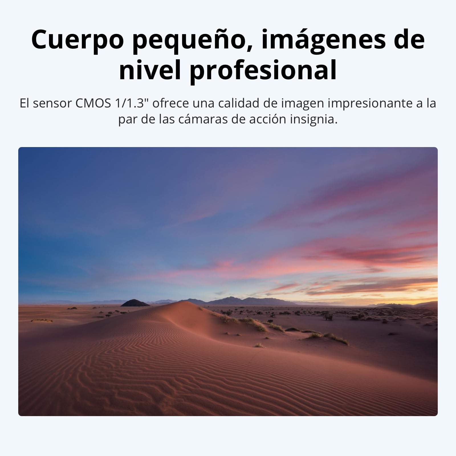 DJI Pack Estándar Osmo Nano (64 GB), cámara vlog 4K portátil, Sensor 1/1.3″ | Sensor 1/1.3″ | 4K/60 fps y FOV de 143° | Autonomía 200 min | Transferencia rápida de contenido | Diseño magnético portátil