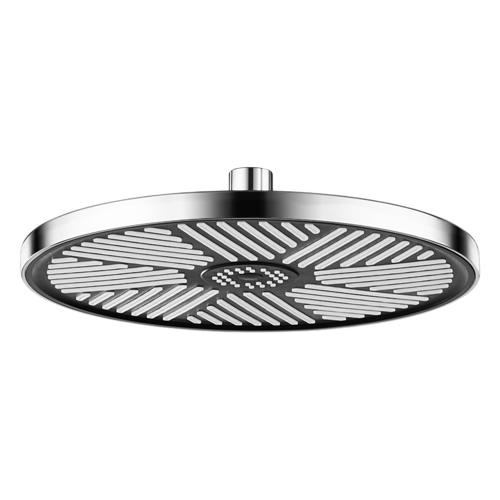 Self-Cleaning Rainfall Shower Heads,Overhead Shower Head,Waterfall Shower Head,Shower Head High Pressure, Silver, 10.04inch - Image 2