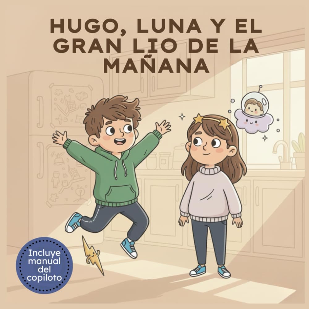 Hugo, Luna y el Gran Lío de la Mañana: Rutinas con magia, calma y estrategias reales para familias con TDA/H