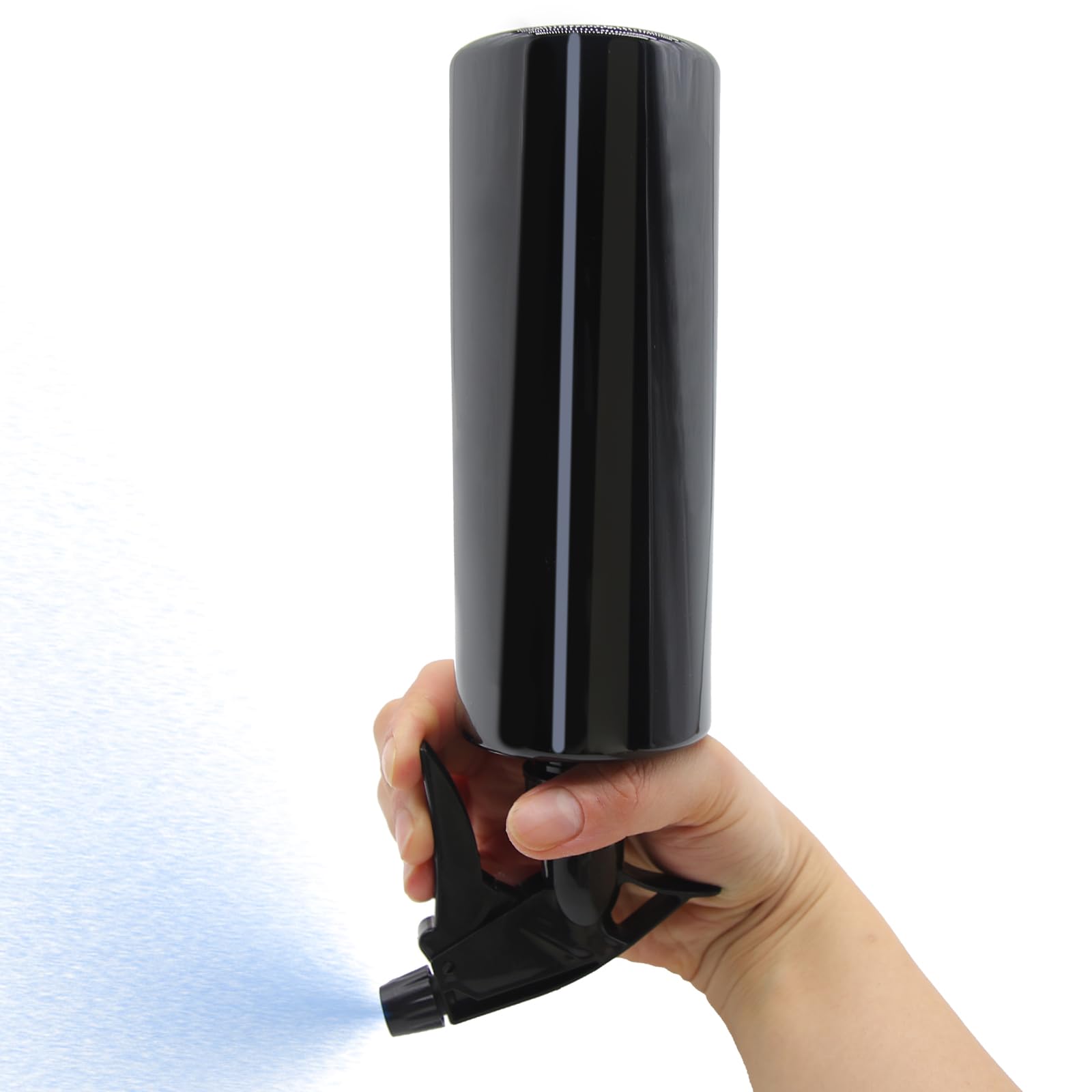 OFFIDIX 360° Water Spray Bottle 2 Pack 16 oz Continuous Plastic Empty Spray Bottles Mister for Hair,Cleaning,Plants,Upside Down,Fine Mist and Stream