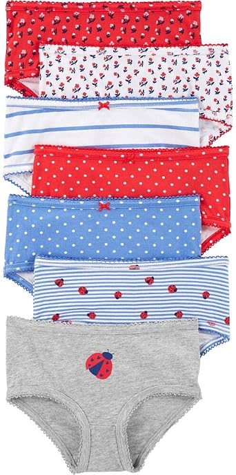 Carter's Ropa interior para niña (7 unidades): Amazon.es: Ropa