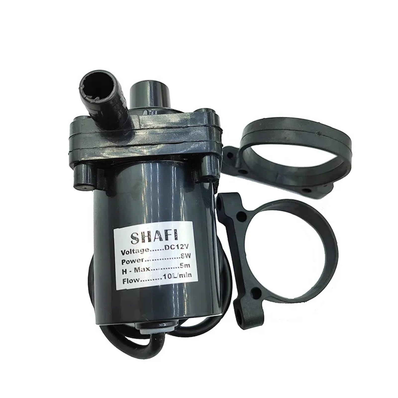 HSMQUBDBX 8W 10L/M DC12V Water Pump DC 9V-12V Large Flow Self-Priming Suction Water Pump Submersible Pump