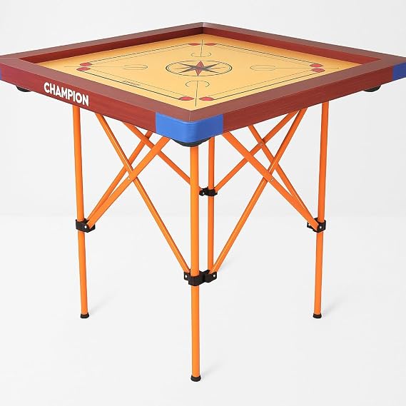 Carrom Board Stand Foldable, Height Adjustable, Professional Quality