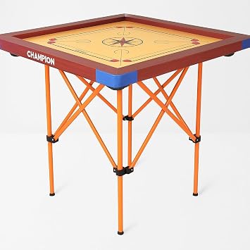 Carrom Board Stand Foldable, Height Adjustable, Professional Quality