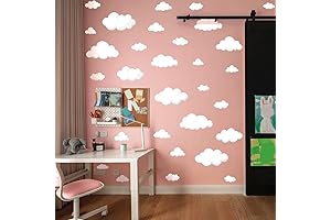 Clouds for Room - Watercolor Clouds Wall Decals
