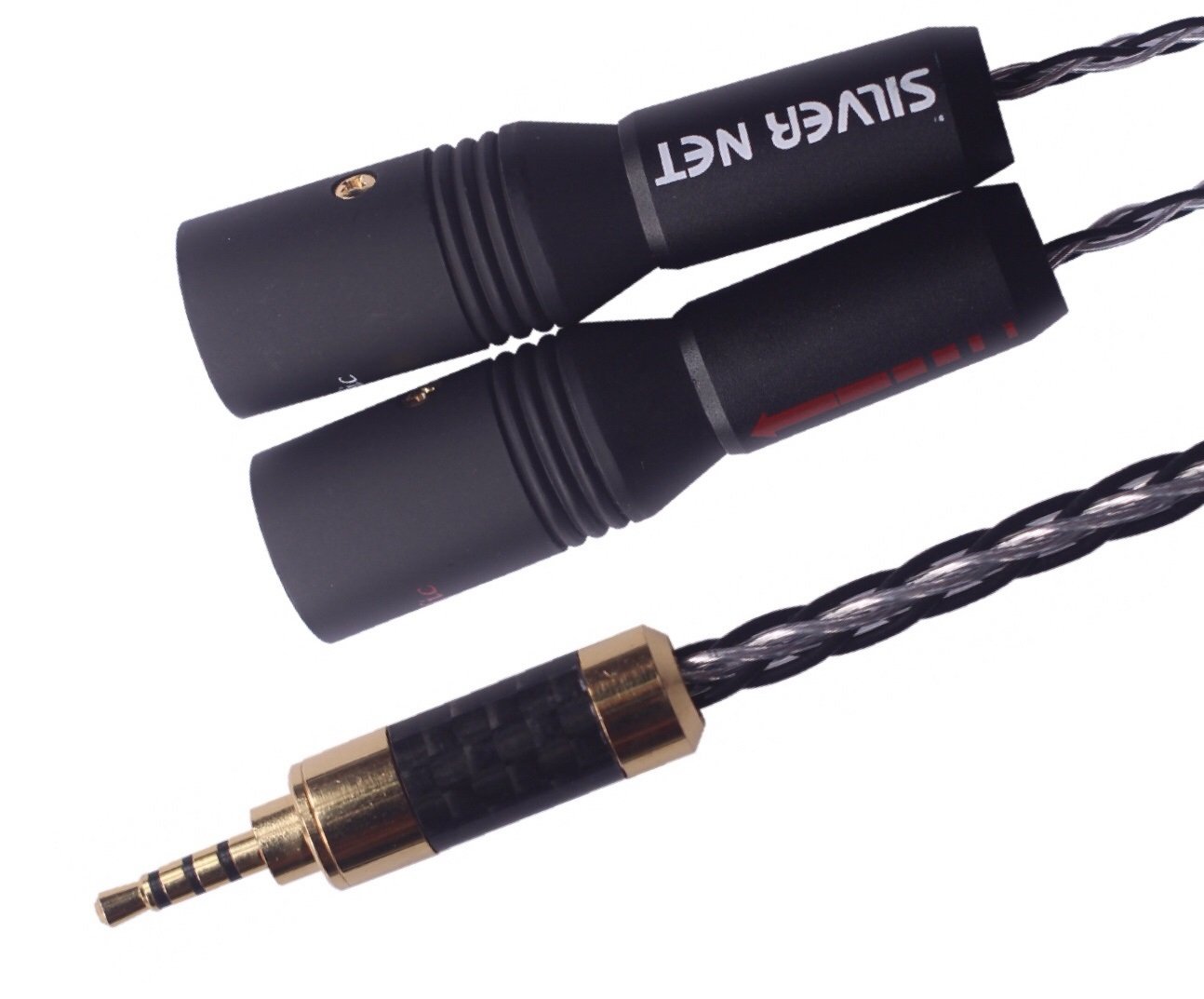 P2.5-M2 HiFi Hi End 2.5mm TRRS Balanced Male to 2 XLR Male Cable, for Astell&Kern AK100II, AK120II, 