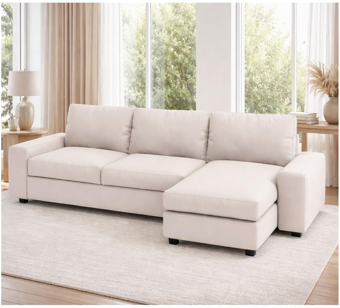 Amazon.com: The Durable Polyester Kivik Loveseat with Chaise Sofa