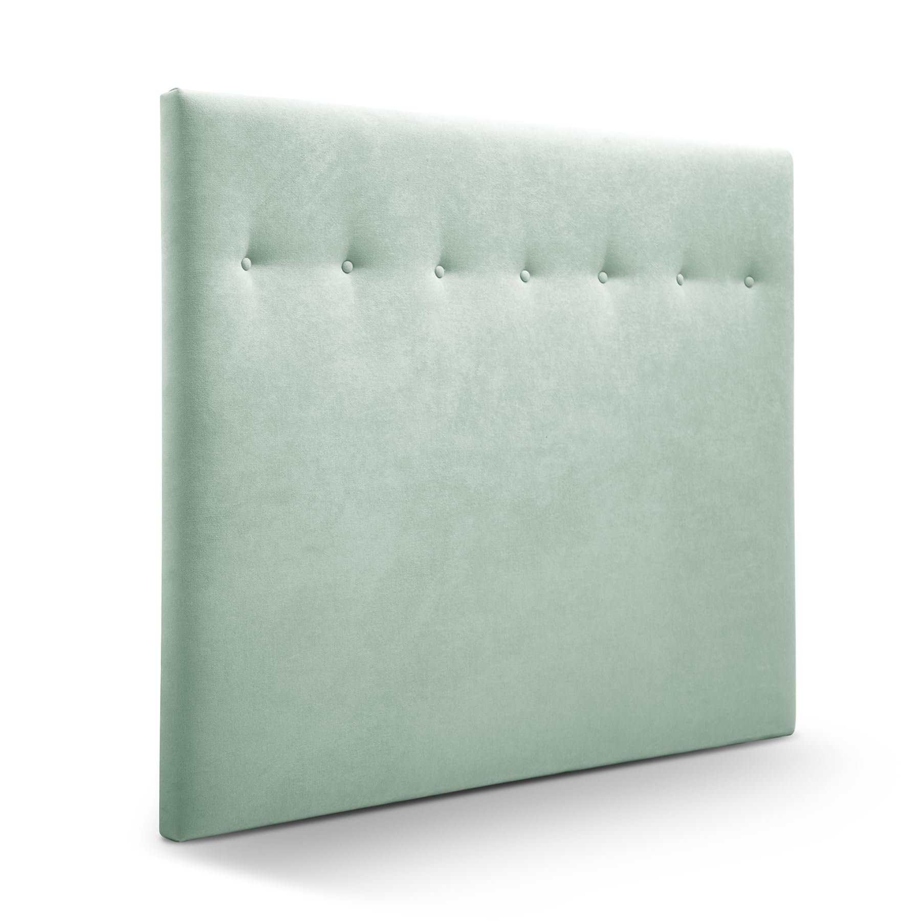 SUENOSZZZ-ESPECIALISTAS DEL DESCANSO Cabecero de Cama Dakota con tapizado Acolchado para Camas de 180 (190 x 120 cm) Tela Verde Agua