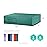 PACKHOME Large Christmas Gift Box 13.5x10x3.5 Inches, Sturdy Shirt Box with Magnetic Lid for Multiple Occasions (Glossy Green)