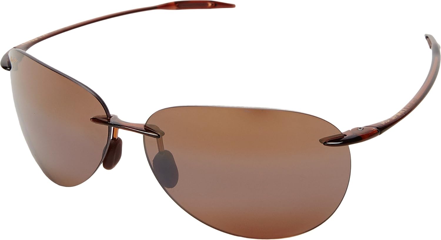Maui Jim Polarized Men's and Women's Sugar Beach Rimless Sunglasses