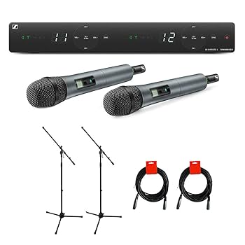 Amazon.com: Sennheiser XSW 1-825 Dual-Vocal Set with Two 825