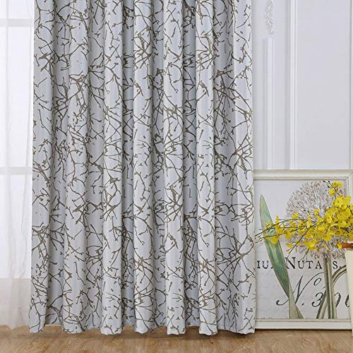 Rideau de fenêtre salon élégant en polyester de qualité - 6