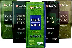 Kit Premium de Chás Verde Yamamotoyama Método Japônes - 5 Variações
