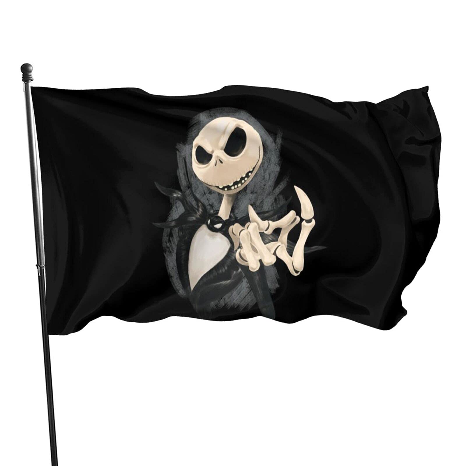 Bazuvir Jack Skellington 3x5 Foot Flags 100% Double Sided Printed