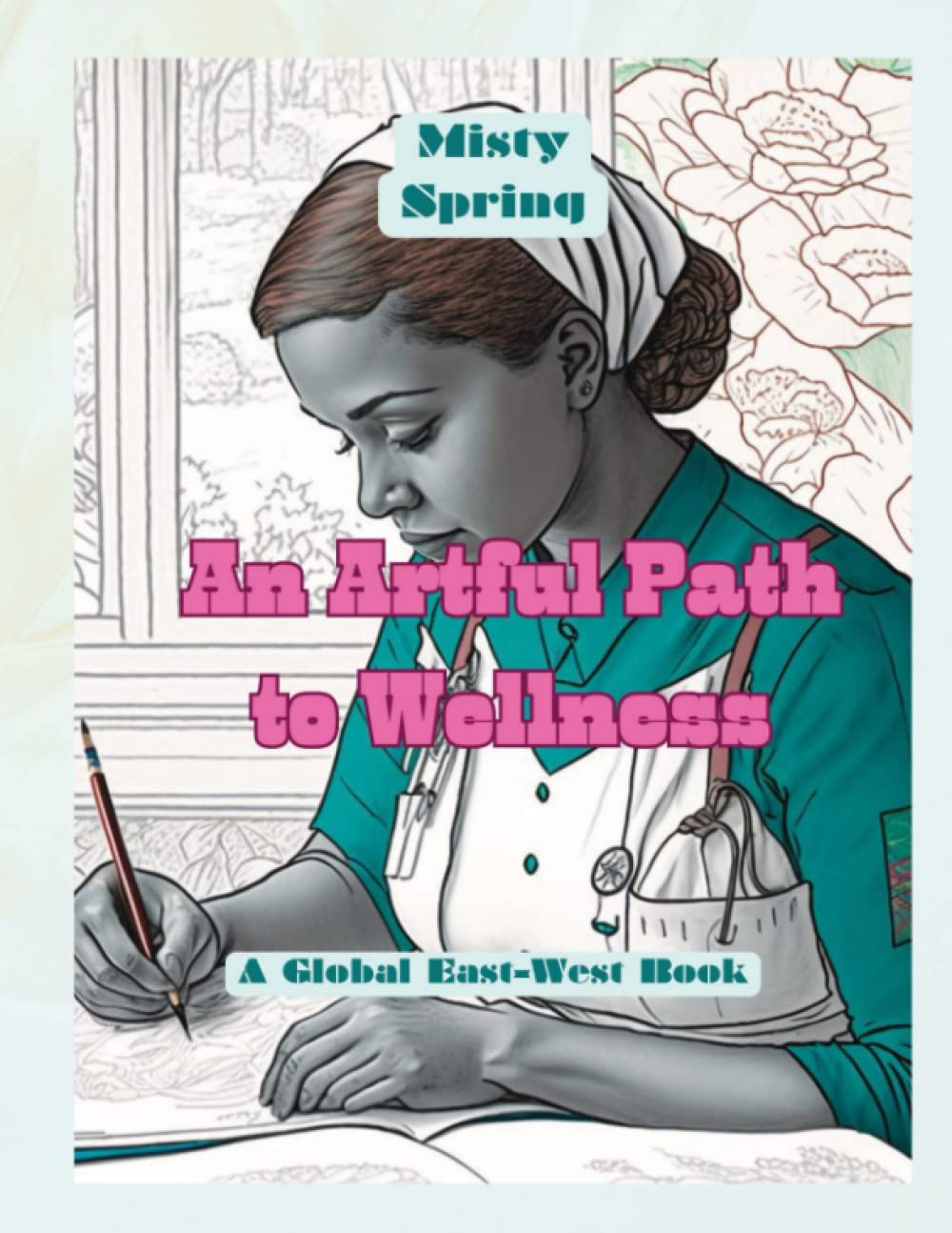 An Artful Path to Wellness: Nurse Inspirational Quotes Colouring Book, Nurse Relaxation & Stress Relief With Beautiful Art, Makes Great Gift for Nurses.