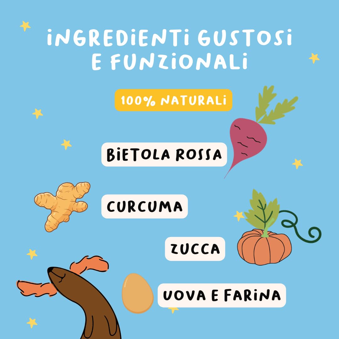 Hundesnacks | natürliche Hundekekse mit Kürbisgeschmack | für alle Altersgruppen | Hundekekse geeignet für empfindliche Magen | nachhaltig und nahrhaft | 6er Pack | 900g | Hygge Dog
